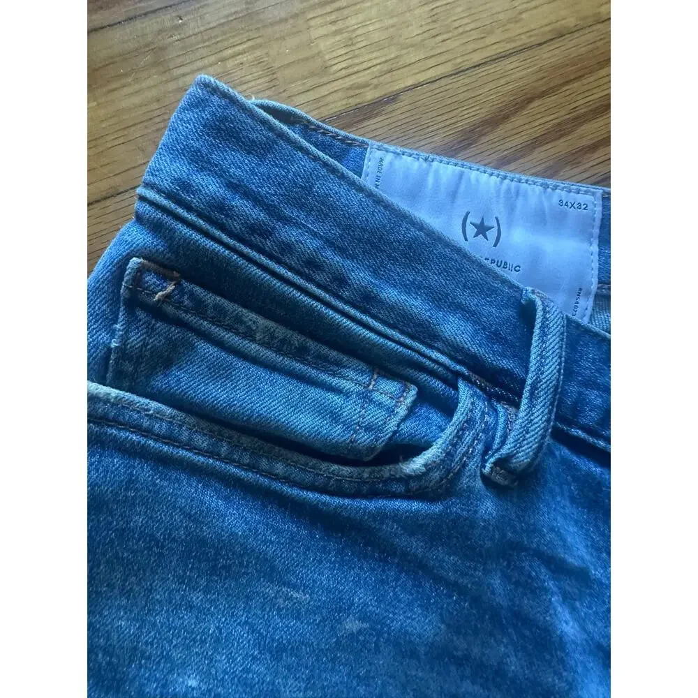 Banana Republic Men’s Slim Fit Jeans Medium Wash 34x32